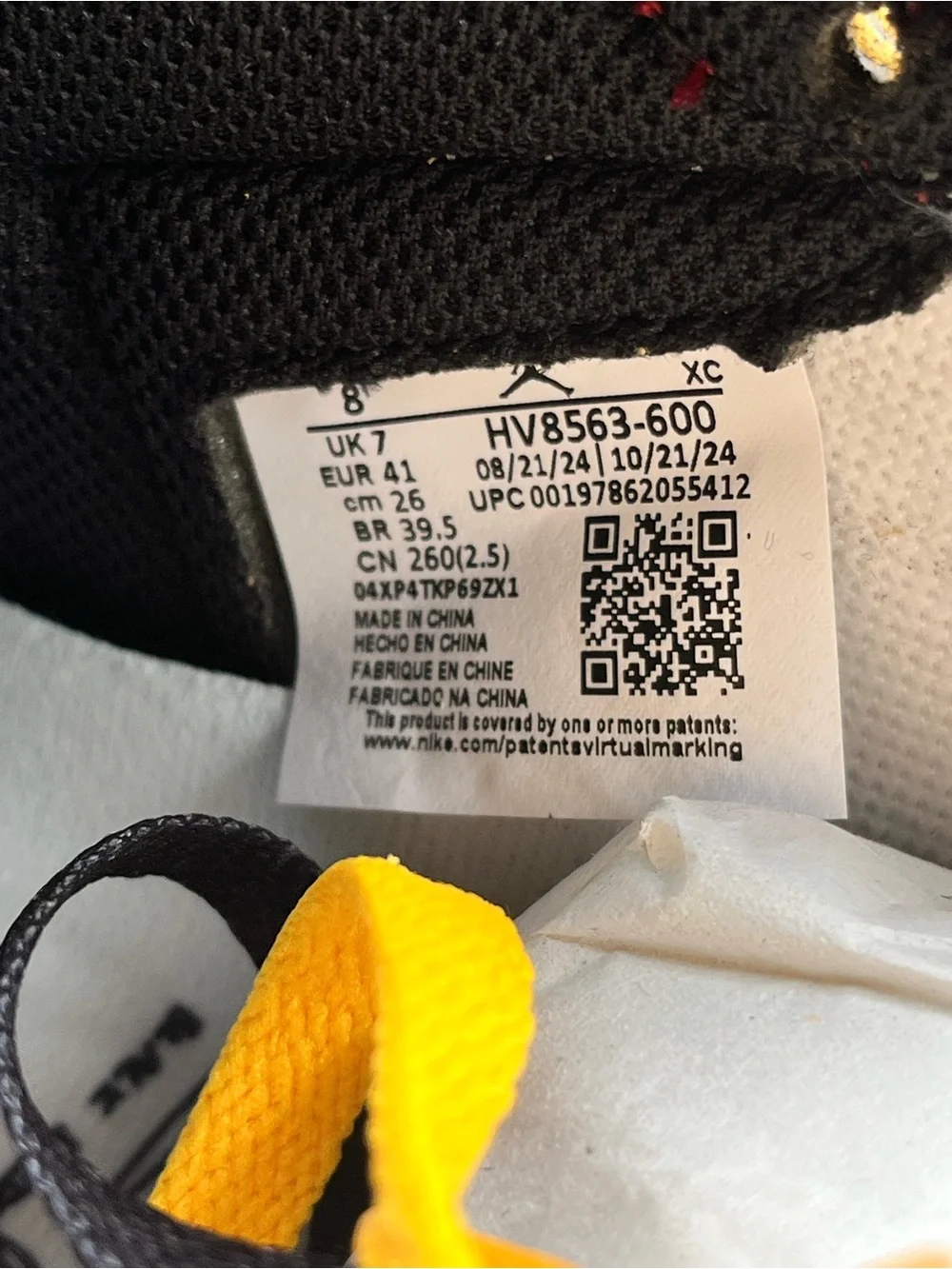 Union LA x Air Jordan 1 Retro OG SP High Chicago Shadow - HV8563-600